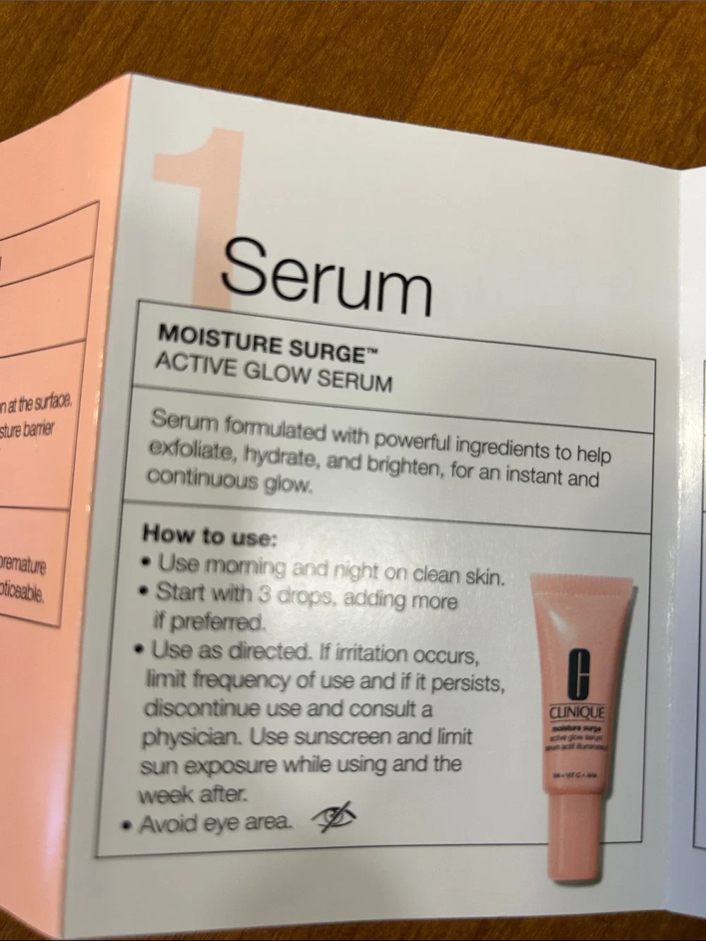 Clinique Moisture Surge Hydration Trio - Pink and White Packaging